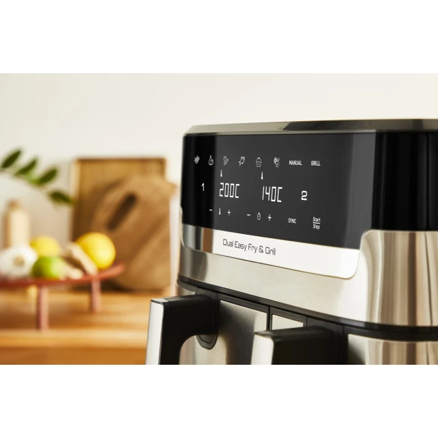 Аерогриль Tefal DualEasy EY905D10 (3045380024236)