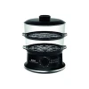Пароварка Tefal VC140135 900 Вт 2 корзини Black (3045386358632)