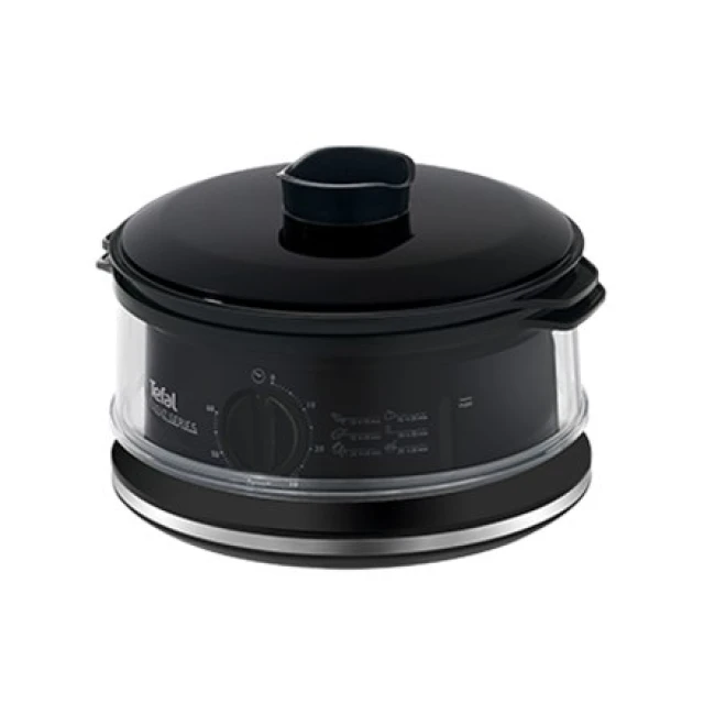 Пароварка Tefal VC140135 900 Вт 2 корзини Black (3045386358632)