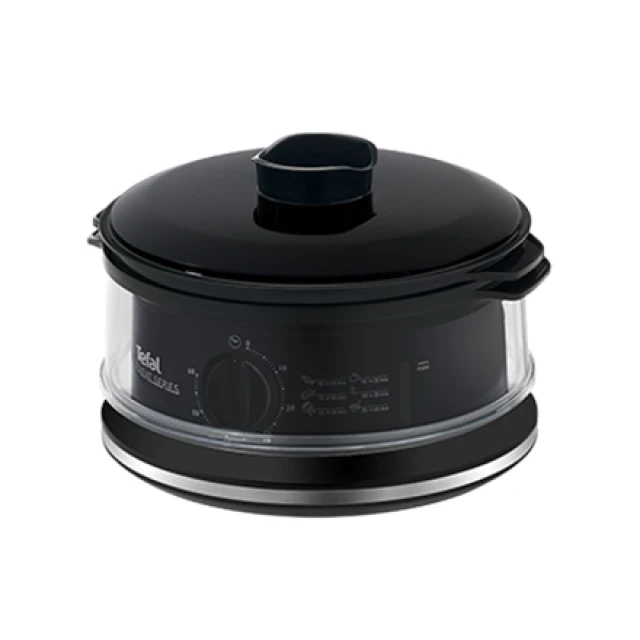 Пароварка Tefal VC140135 900 Вт 2 корзини Black (3045386358632)