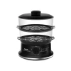 Пароварка Tefal VC140135 900 Вт 2 корзини Black (3045386358632)