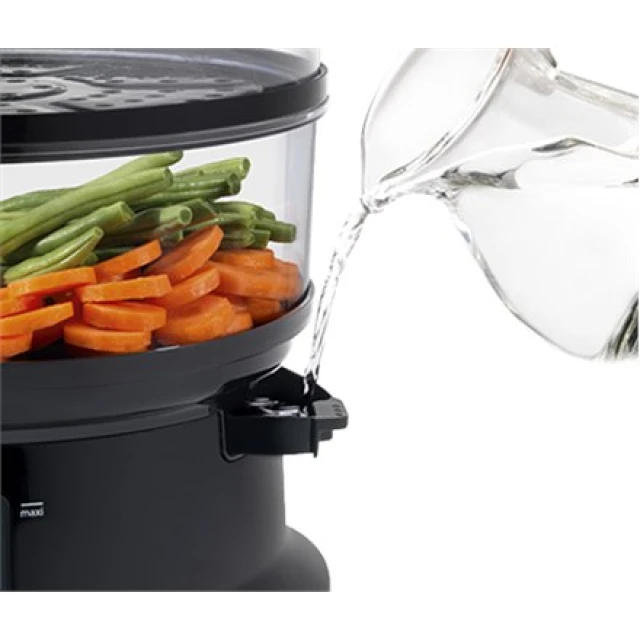 Пароварка Tefal VC140135 900 Вт 2 корзини Black (3045386358632)