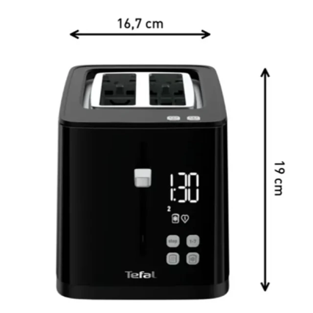 Тостер Tefal TT6408 Black (3045386381777)
