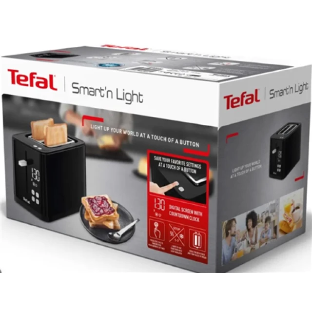 Тостер Tefal TT6408 Black (3045386381777)