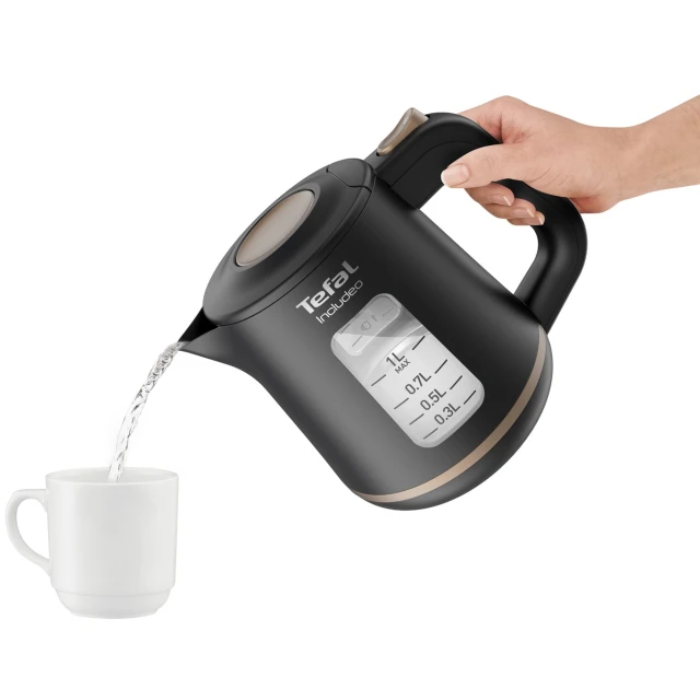 Электрочайник Tefal Includeo KI5338 1 л 2400 Вт Black (3045387243227)