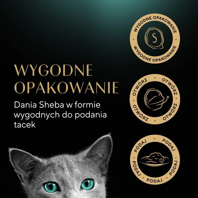Ламістер для котів Sheba Classics Рибні смаки з білою рибою/тріскою/лососем/тунцем 32 шт x 85 г (3065890152670)