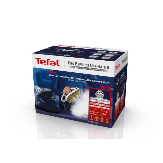 Парогенератор Tefal Pro Express Ultimate 2 GV9720 8 bar 170 г/хв Blue (3121040085134)