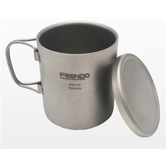 Кружка двухслойная титан Frendo Grey (3123713015165)