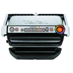 Електрогриль Tefal Optigrill+ GC716D12 з насадкою для вафель 2000 Вт Silver (3168430281202)