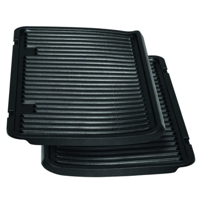 Електрогриль Tefal Optigrill+ GC716D12 з насадкою для вафель 2000 Вт Silver (3168430281202)