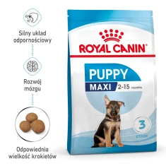 Сухий корм для цуценят Royal Canin Maxi Puppy 15 кг (3182550402163)