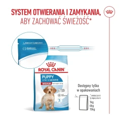 Сухий корм для цуценят Royal Canin Medium Puppy 1 кг (3182550402439)