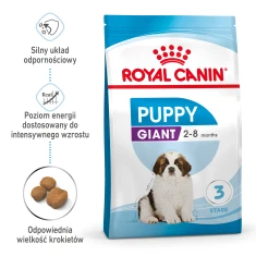 Сухий корм для цуценят гігантських порід Royal Canin Giant Puppy 15 кг (3182550707046)