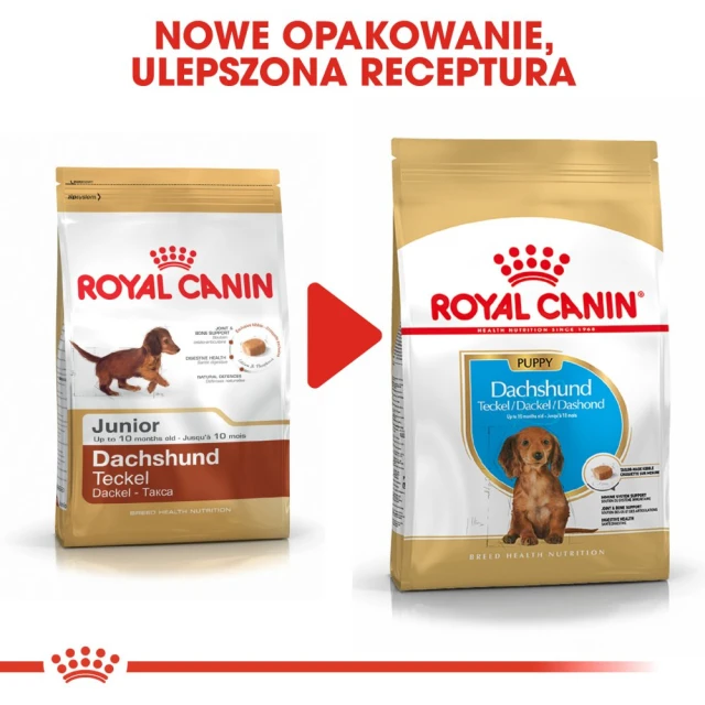 Сухий корм для цуценят Royal Canin Dachshund Puppy 1,5 кг (3182550722575)