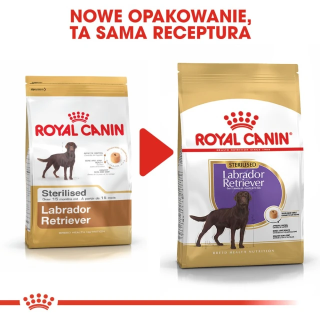 Сухий корм для собак Royal Canin Labrador Retriever Sterilised 12 кг (3182550787581)