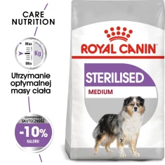 Сухий корм для стерилізованих дорослих собак середніх порід Royal Canin Medium Sterilised 3 кг (3182550787826)