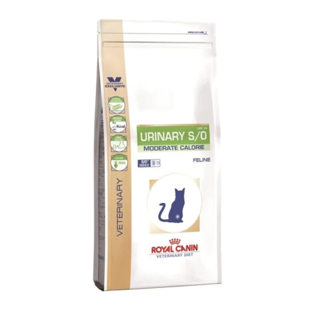 Ветеринарна дієта для котів Royal Canin Urinary S/O Moderate Calorie 9 кг (3182550815475)