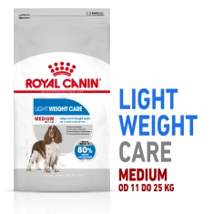 Сухий корм для собак середніх порід Royal Canin Medium Light Weight Care 12 кг (3182550928588)