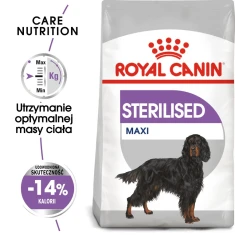 Сухий корм для стерилізованих собак великих порід Royal Canin CCN Maxi Sterilised 12 кг (3182550928748)