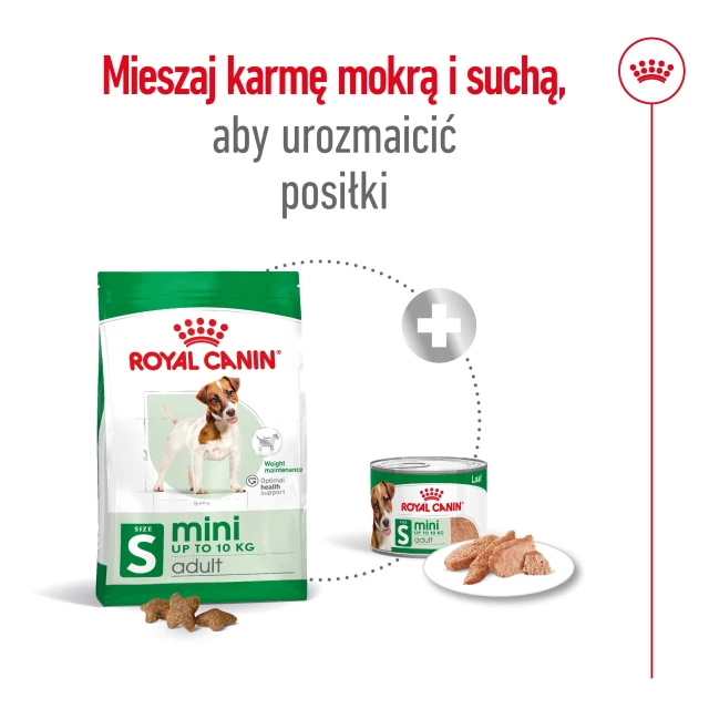 Сухий корм для собак малих порід Royal Canin Mini Adult 800 г (3182551055658)