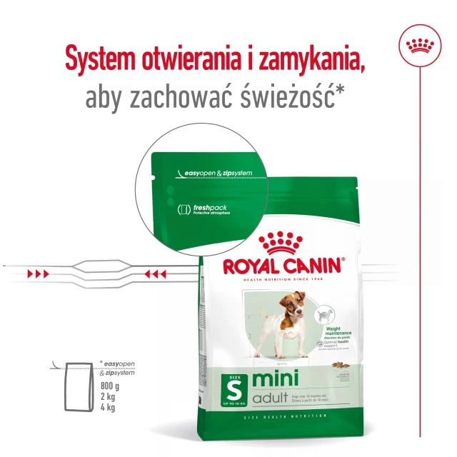 Сухий корм для собак малих порід Royal Canin Mini Adult 800 г (3182551055658)