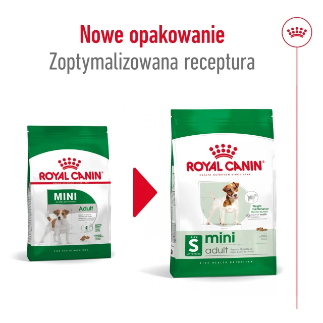 Сухий корм для собак малих порід Royal Canin Mini Adult 800 г (3182551055658)