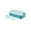 Контейнер для їжі з приборами Curver Lunch&Go Blue (3253920768025)