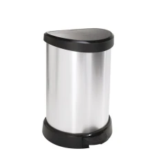 Відро для сміття з педаллю Curver 20 л Black (3253922120005)