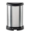 Відро для сміття з педаллю Curver 20 л Black (3253922120005)