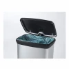 Кошик для сміття з педаллю Curver Silver 50 л (3253922162036)