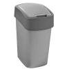Відро для сміття Curver Flip Bin 10 л Grey-Graphite (3253922170031)