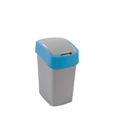 Відро для сміття Curver Flip Bin 25 л Grey-Blue (3253922171274)