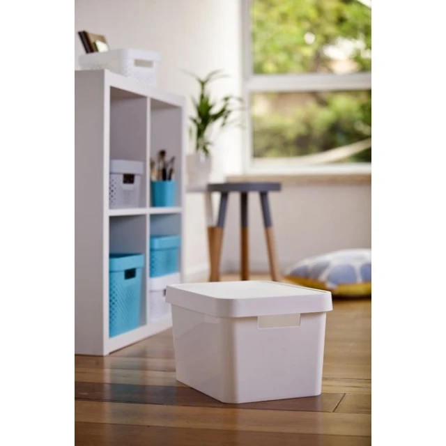 Контейнер для зберігання Curver Infinity з кришкою White 17 л (3253924743035)