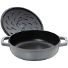 Сковорода глибока для тушкування з кришкою Zwilling STAUB 28 см Graphite (3272340020049)
