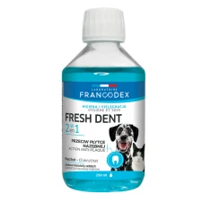 Рідина для гігієни ротової порожнини для собак і котів FRANCODEX Fresh Dent 250 мл (3283021791202)