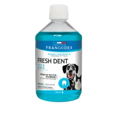 Рідина для гігієни ротової порожнини для собак і котів FRANCODEX Fresh Dent 500 мл (3283021791219)