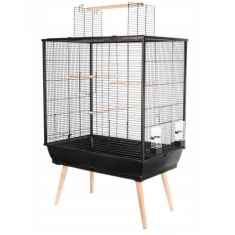 Клетка для птиц Zolux Neo Jili H80 Black (3336021041379)