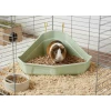 Туалет кутовий Zolux Cosy для кроликів та морських свинок Green (3336022067927)