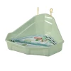 Туалет кутовий Zolux Cosy для кроликів та морських свинок Green (3336022067927)