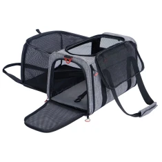 Переноска з додатковим простором для собак і котів ZOLUX Nomad L 48x30,8x30,5 см (3336024030813)