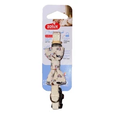 Ошейник для кошек ZOLUX Chatouille с бабочкой Beige (3336025801993)