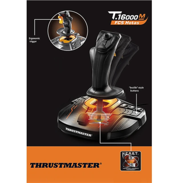 Джойстик Thrustmaster T 16000M FCS Black (3362932914778)