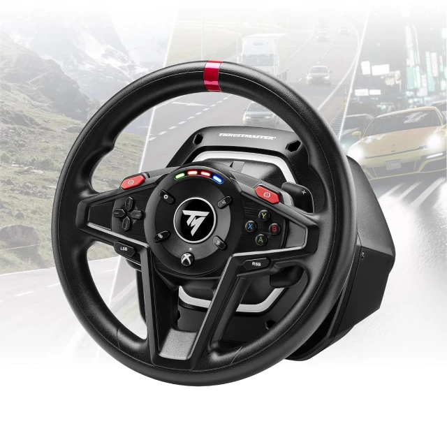 Комплект кермо + перемикач передач Thrustmaster T128 Shifter Pack для Xbox/PC (3362934403690)