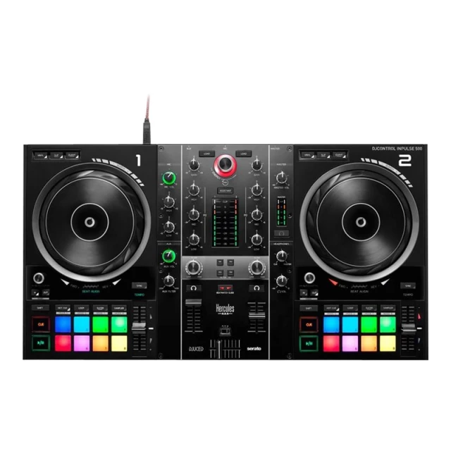 DJ-контроллер Hercules DJControl Inpulse 500 (3362934746094)
