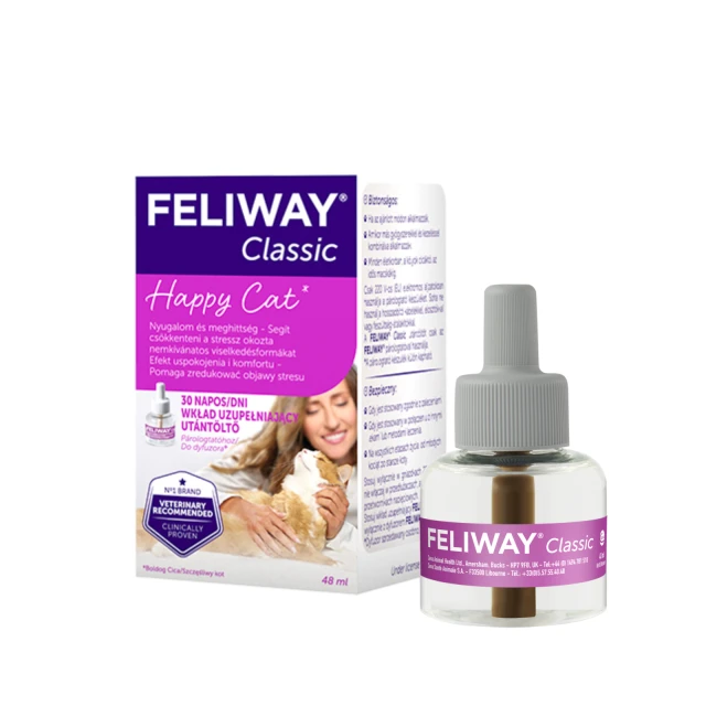 Змінний флакон для котів Ceva Feliway Optimum 48 мл (3411112255146)