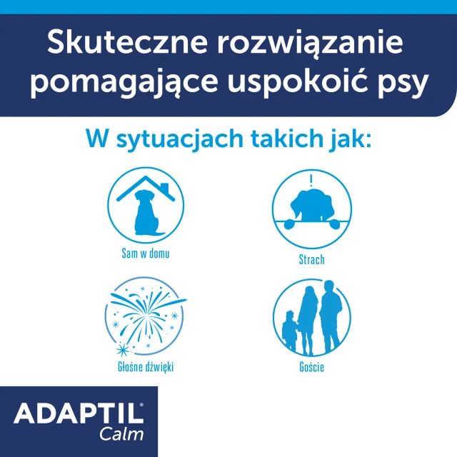 Наполнитель для диффузора успокаивающий для собак Ceva Adaptil 48 мл (3411112256006)