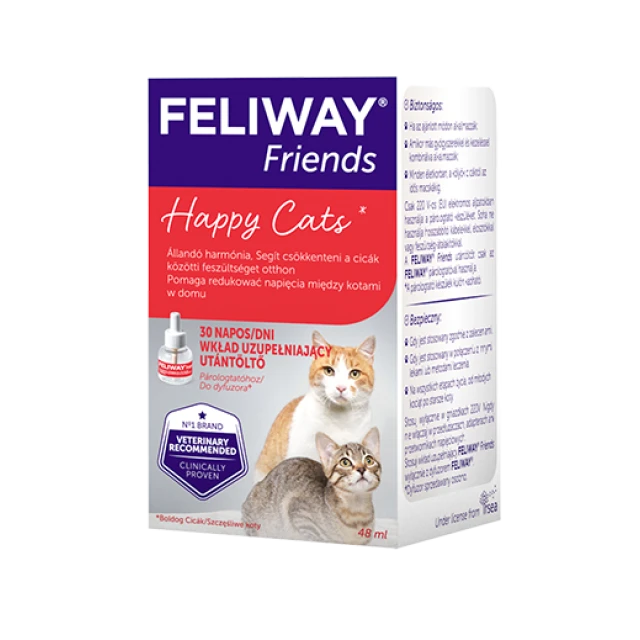 Змінний картридж для котів Ceva Feliway Friends 48 мл (3411112288533)