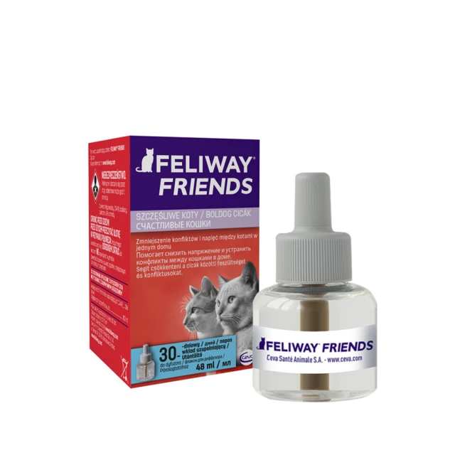 Змінний картридж для котів Ceva Feliway Friends 48 мл (3411112288533)