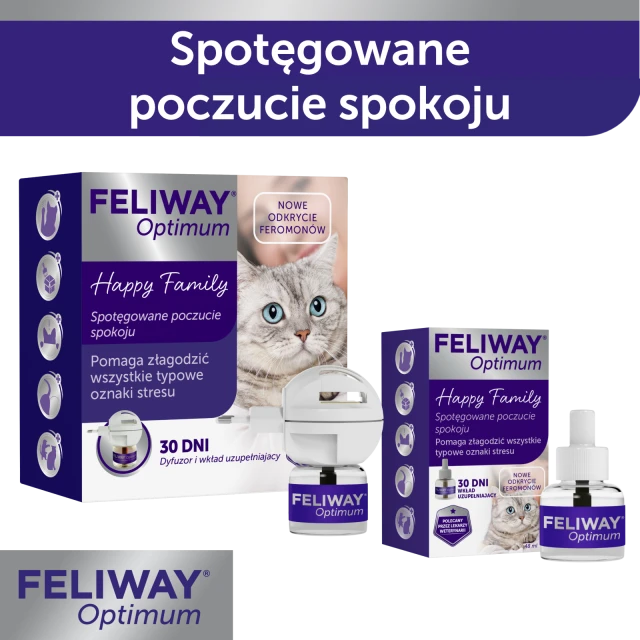 Змінний блок для котів Ceva Feliway Optimum 48 мл (3411113030490)