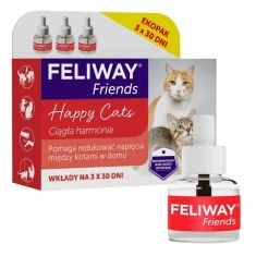 Змінний блок для котів Ceva Feliway Friends 3 шт x 48 мл (3411113099572)